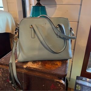 Kate Spade blue Schuyler dome handbag pre-owned